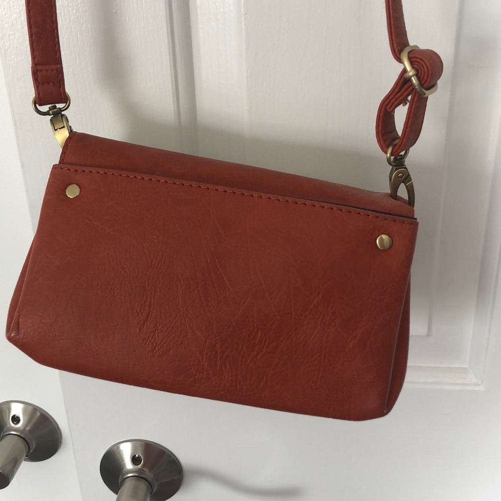 Francesca’s burnt orange/ gold purse - Picture 4 of 6